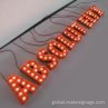 Glowing Alphabet Signs Giant Lighted Alphabet Displays Supplier